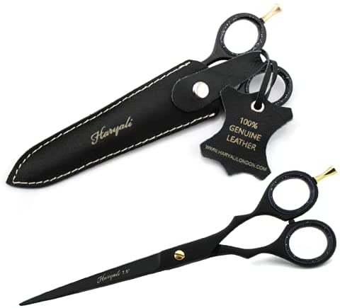 Professional Stainless Steel Hair Cutting scissor Sharp Razor Edge Salon Hairdressing Shear for Man - HARYALI LONDON